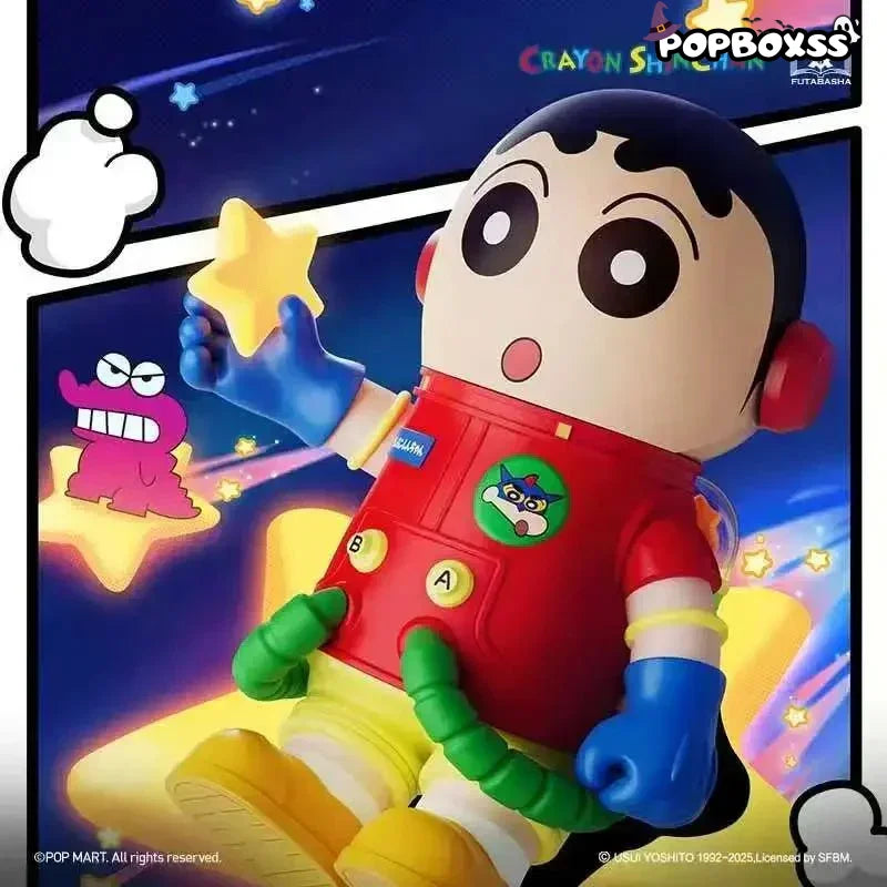 MEGA SPACE MOLLY 400%+100% Crayon Shinchan - POP BOX