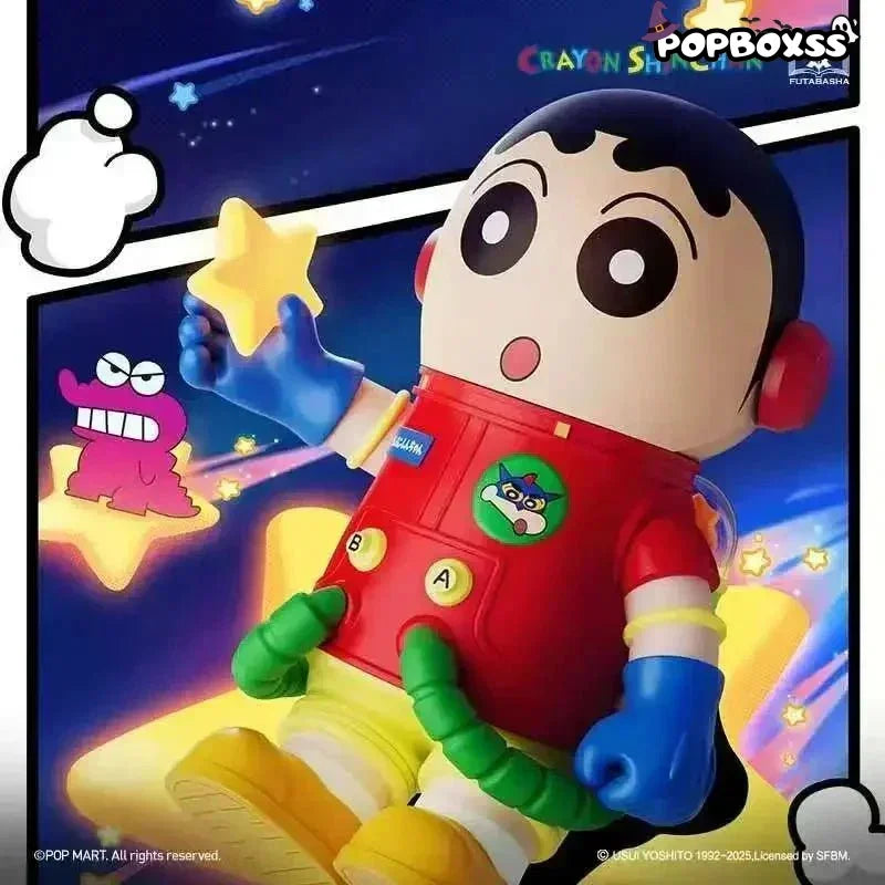MEGA SPACE MOLLY 400%+100% Crayon Shinchan - POP BOX