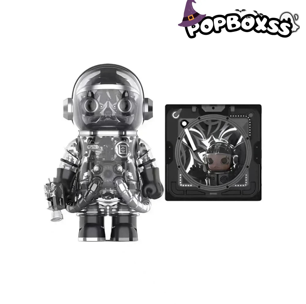 MEGA SPACE MOLLY 400% CLOT - Black Alienegra & ''IN SPACE'' 3D Painting (PRE - ORDER) - POP BOX