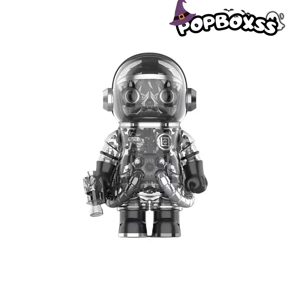 MEGA SPACE MOLLY 400% CLOT - Black Alienegra & ''IN SPACE'' 3D Painting (PRE - ORDER) - POP BOX