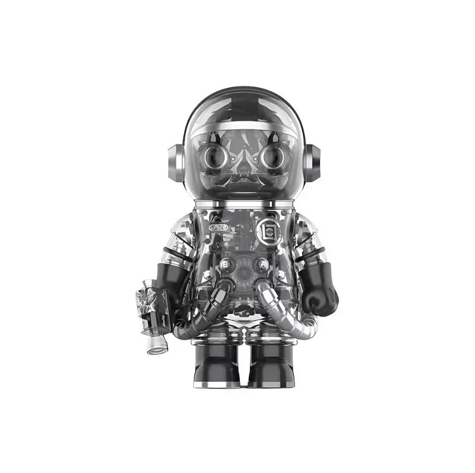 MEGA SPACE MOLLY 400% CLOT - Black Alienegra & ''IN SPACE'' 3D Painting (PRE - ORDER) - POP BOX