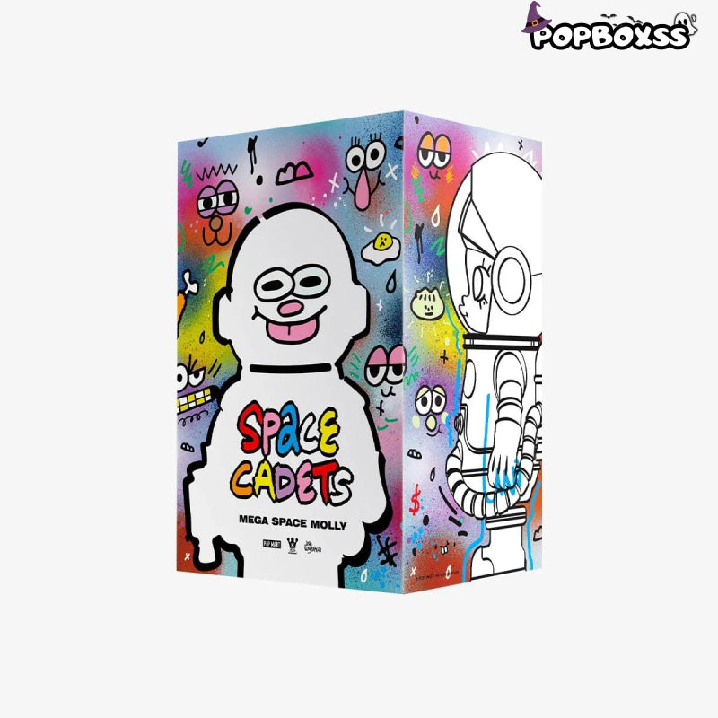 MEGA SPACE MOLLY 400% JON BURGERMAN SPACE CADETS Series Figures. Blind Box - POP BOX