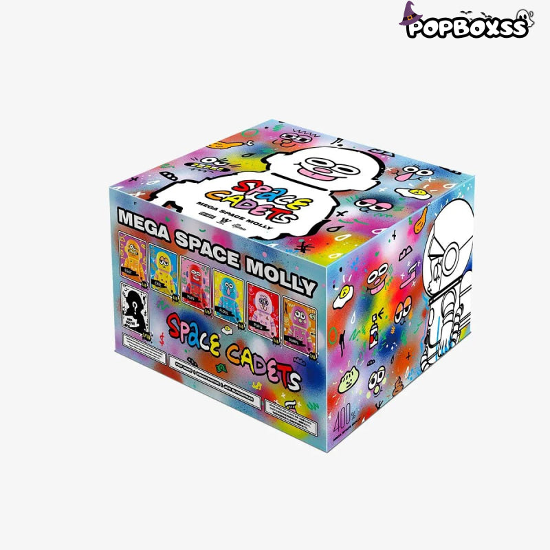 MEGA SPACE MOLLY 400% JON BURGERMAN SPACE CADETS Series Figures. Blind Box - POP BOX