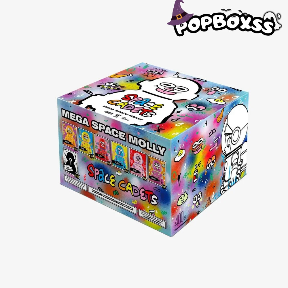 MEGA SPACE MOLLY 400% JON BURGERMAN SPACE CADETS Series Figures. Blind Box - POP BOX