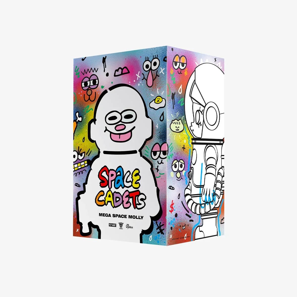 MEGA SPACE MOLLY 400% JON BURGERMAN SPACE CADETS Series Figures. Blind Box - POP BOX
