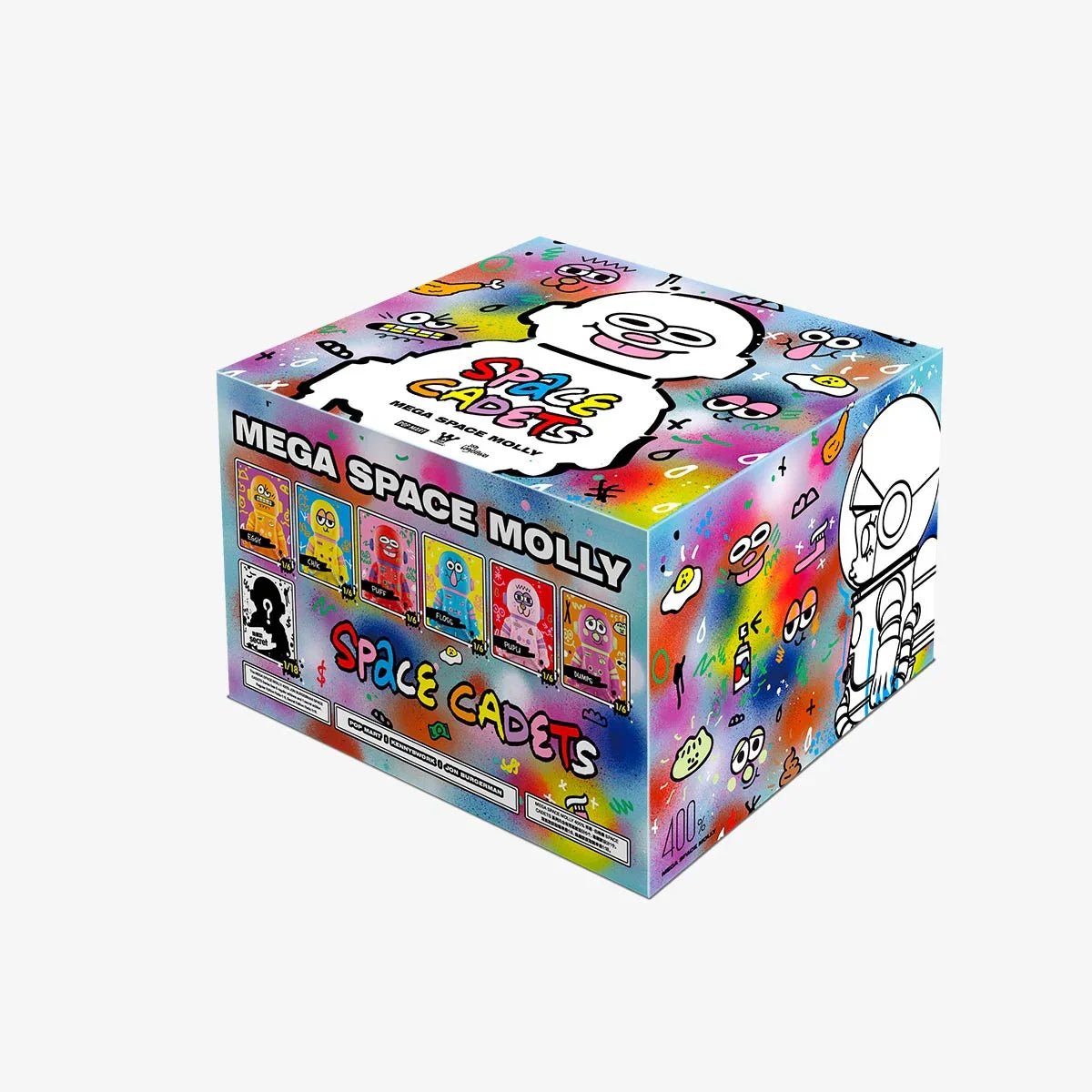 MEGA SPACE MOLLY 400% JON BURGERMAN SPACE CADETS Series Figures. Blind Box - POP BOX