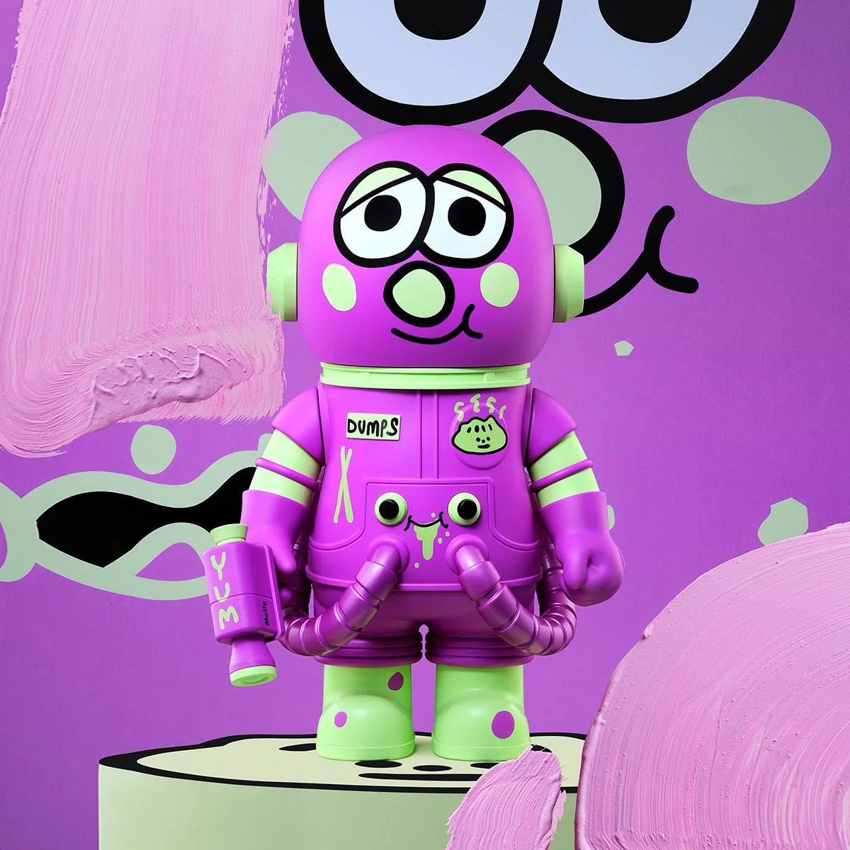 MEGA SPACE MOLLY 400% JON BURGERMAN SPACE CADETS Series Figures. Blind Box - POP BOX