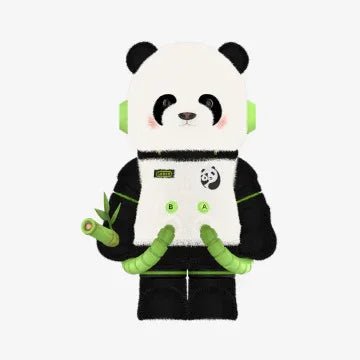 MEGA SPACE MOLLY 400% PANDA PVC Figure - POP BOX