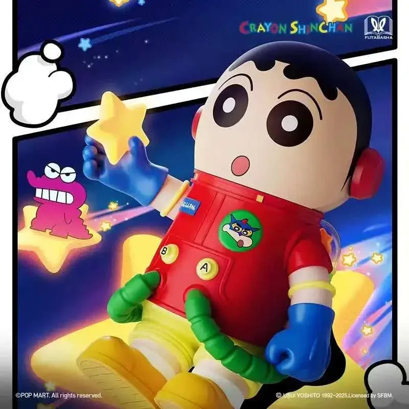 MEGA SPACE MOLLY 400%+100% Crayon Shinchan - POP BOX