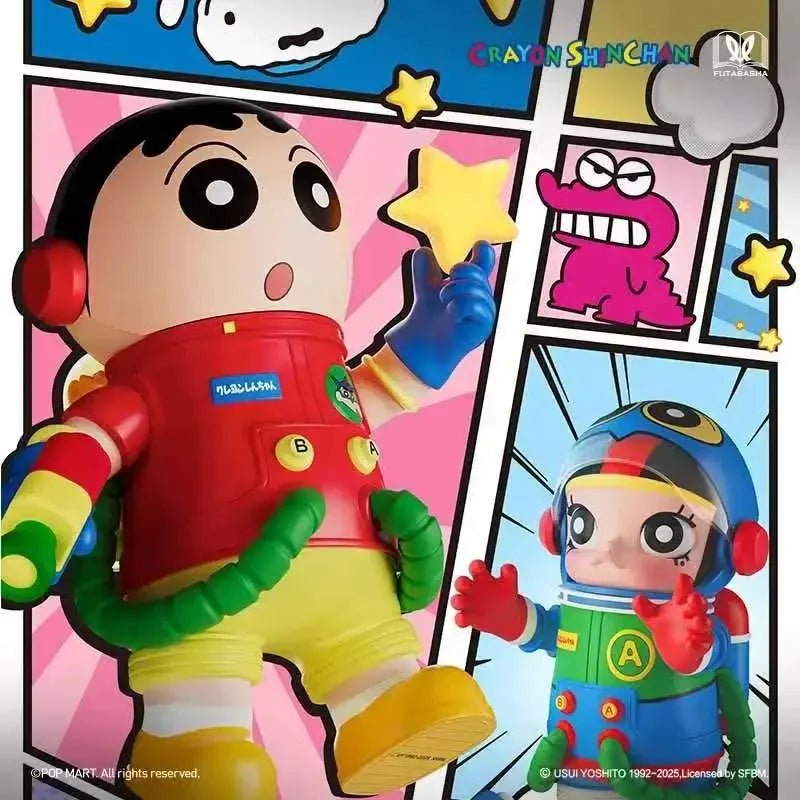 MEGA SPACE MOLLY 400%+100% Crayon Shinchan - POP BOX