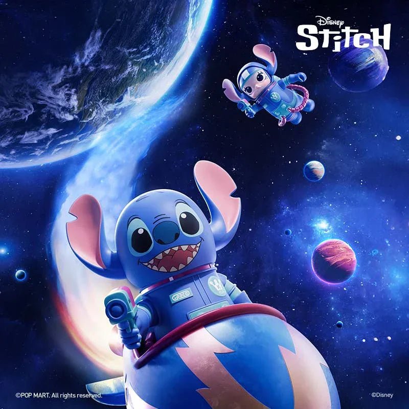 MEGA SPACE MOLLY Stitch 400% Figure - POP BOX