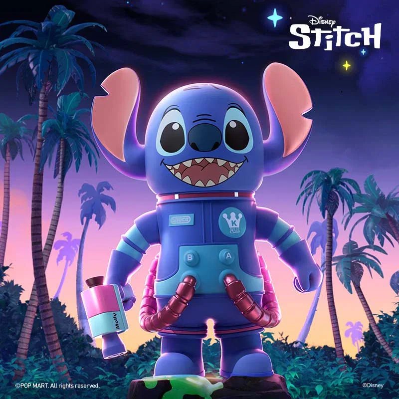 MEGA SPACE MOLLY Stitch 400% Figure - POP BOX