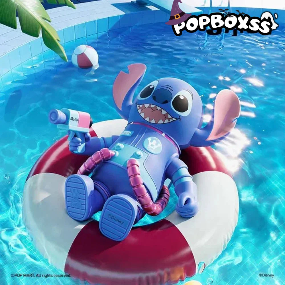 MEGA SPACE MOLLY Stitch 400% Figure - POP BOX