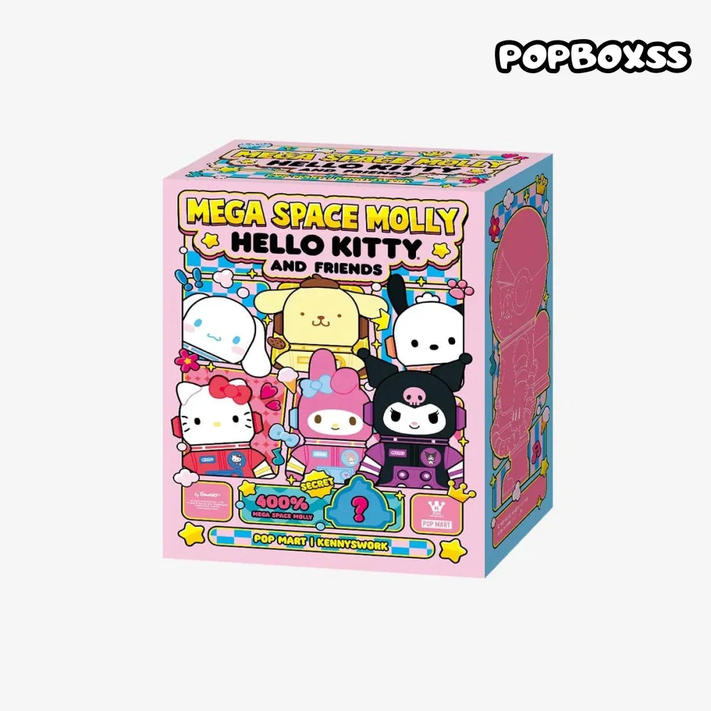 MEGA SPACE MOLLY x SANRI0 Characters Series 400% - POP BOX