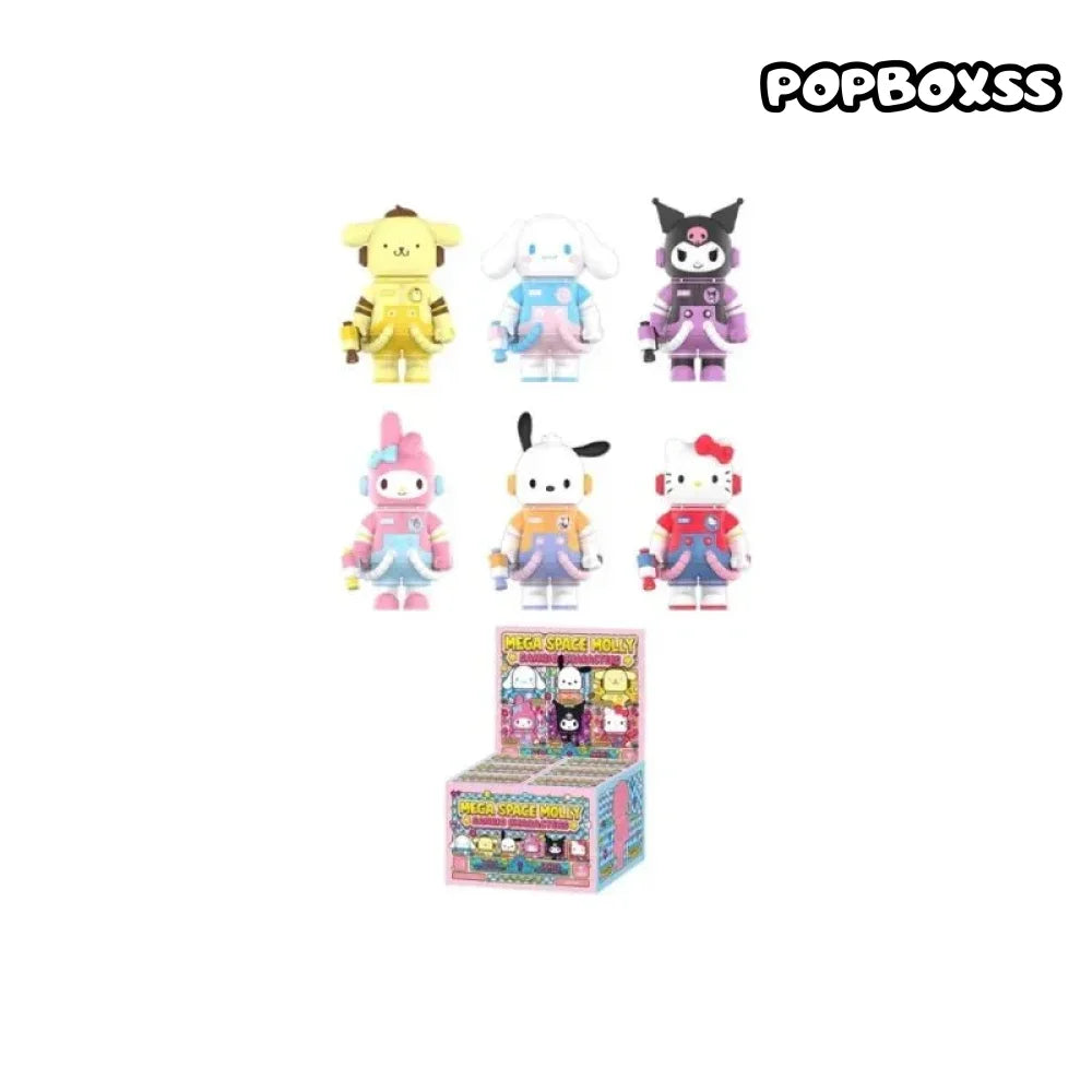 MEGA SPACE MOLLY x SANRI0 Characters Series 400% - POP BOX