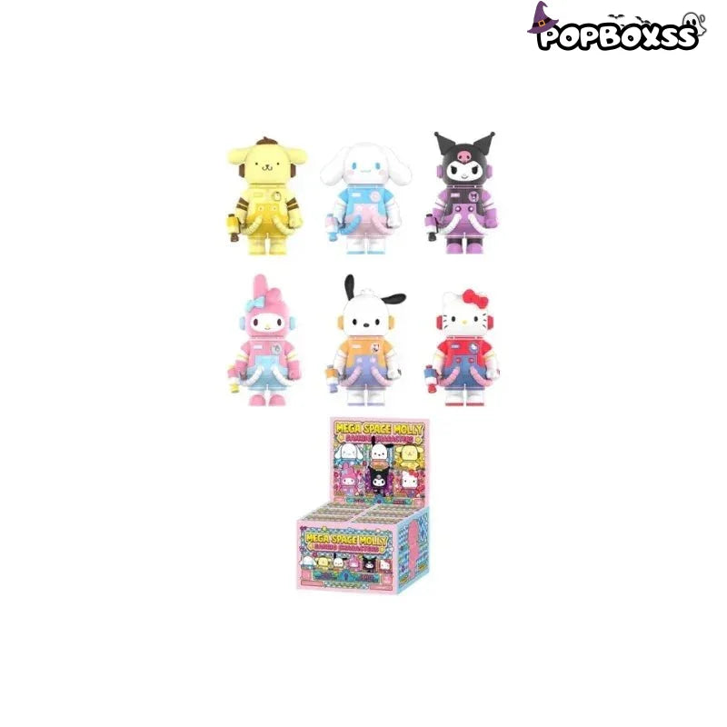 MEGA SPACE MOLLY x SANRI0 Characters Series 400% - POP BOX