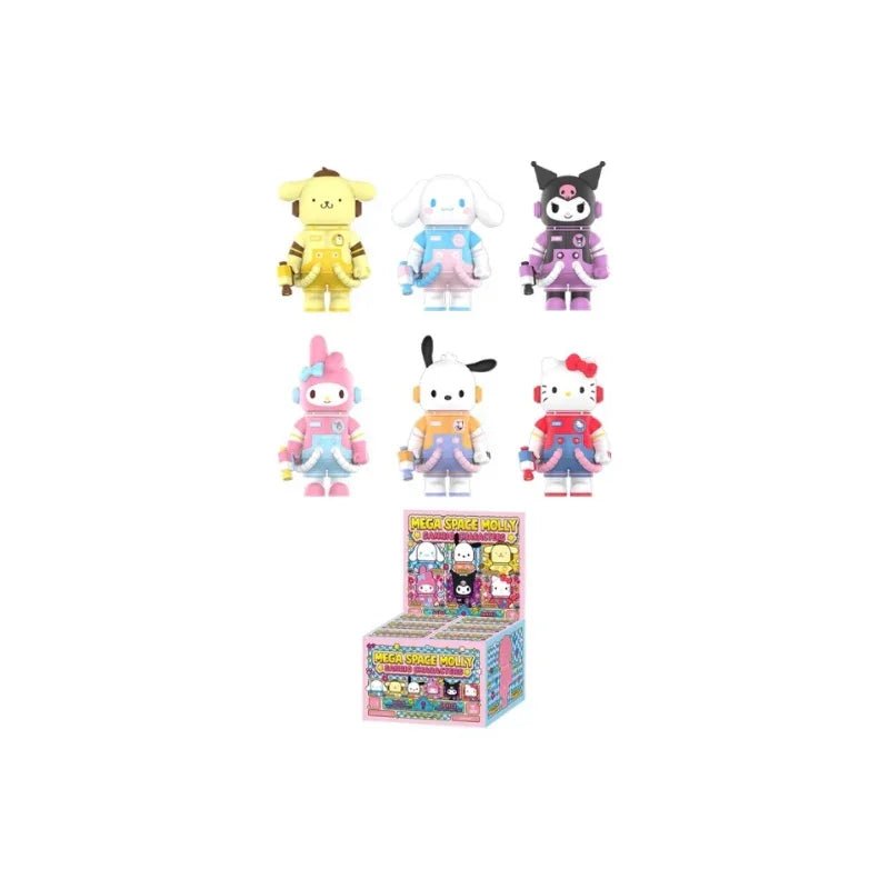 MEGA SPACE MOLLY x SANRI0 Characters Series 400% - POP BOX