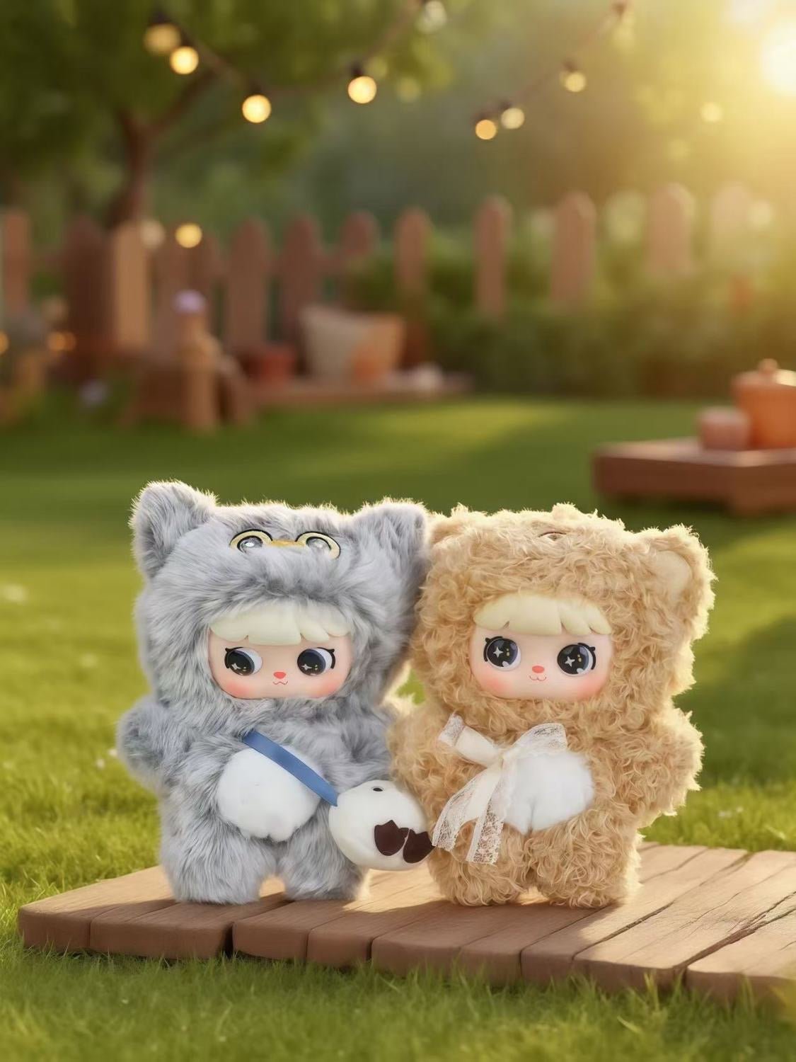 MEYA V2 Cute Pet Action Series Plush Dolls, Blind Box - POP BOX