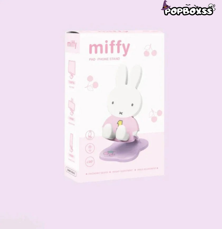 Miffy Folding Phone Stand Series Figures, Blind Box - POP BOX