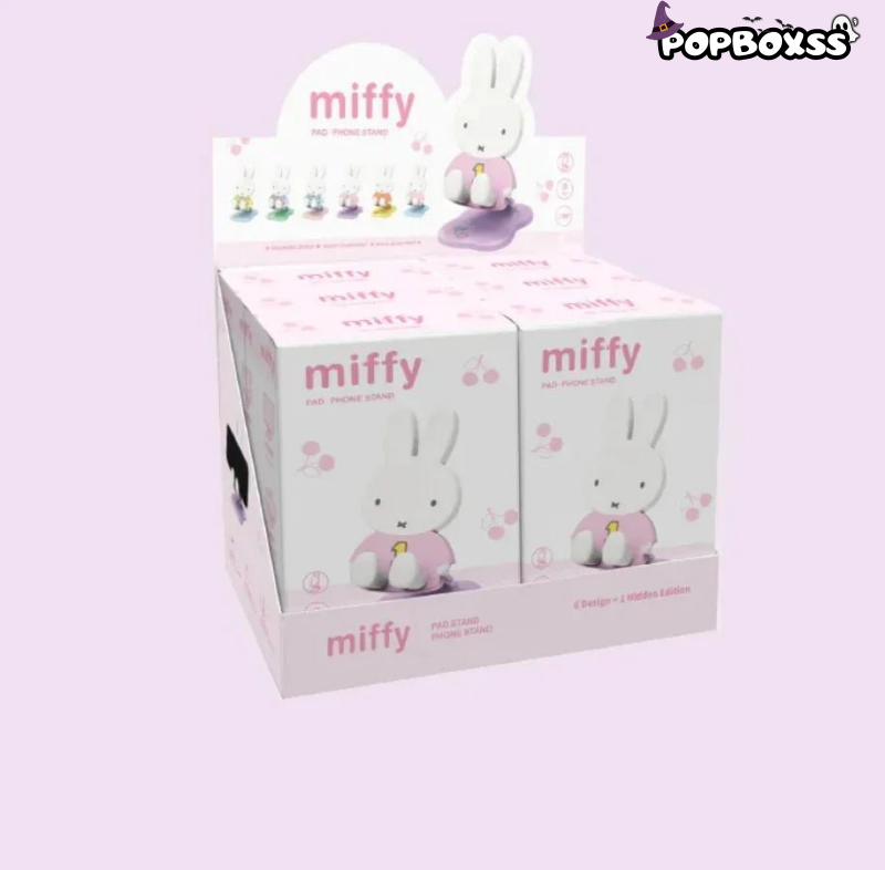 Miffy Folding Phone Stand Series Figures, Blind Box - POP BOX