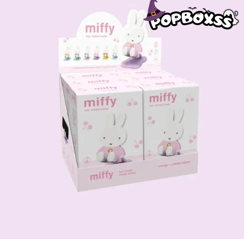 Miffy Folding Phone Stand Series Figures, Blind Box - POP BOX