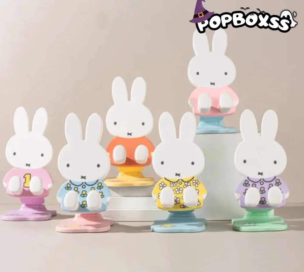 Miffy Folding Phone Stand Series Figures, Blind Box - POP BOX