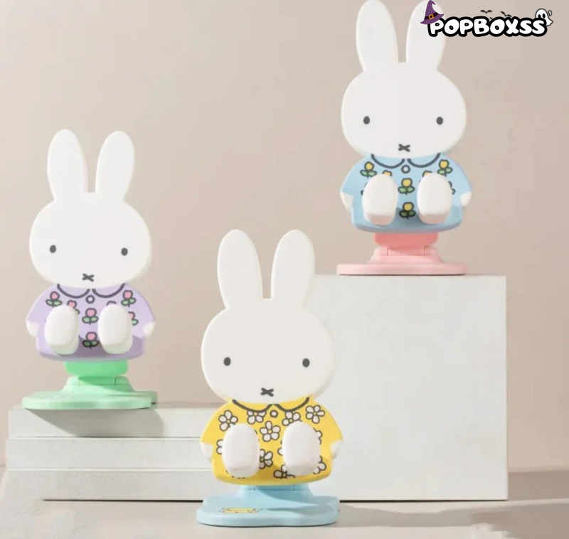 Miffy Folding Phone Stand Series Figures, Blind Box - POP BOX