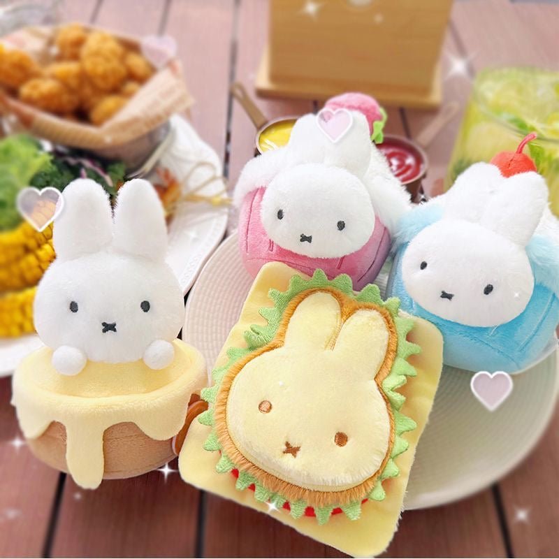 Miffy Food Workshop Series Plush Pendant Dolls, Blind Box - POP BOX