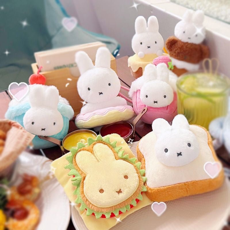 Miffy Food Workshop Series Plush Pendant Dolls, Blind Box - POP BOX