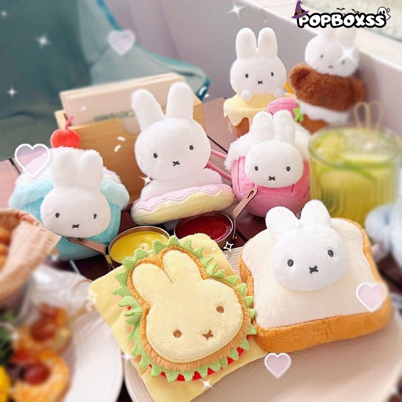 Miffy Food Workshop Series Plush Pendant Dolls, Blind Box - POP BOX