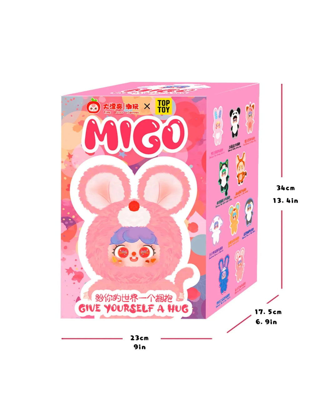 MIGO 400% Large Plush Toy Give Yourself a Hug - POP BOX