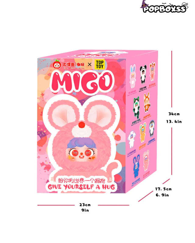 MIGO 400% Large Plush Toy Give Yourself a Hug - POP BOX