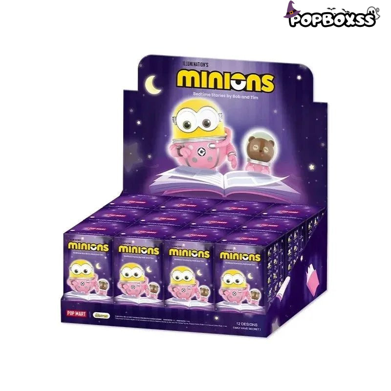 Minions Bedtime Stories by Bob and Tim Series Figures, Blind Box - POP BOX