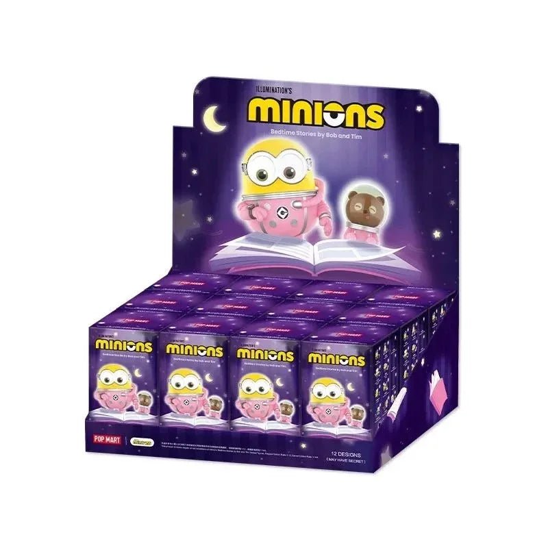 Minions Bedtime Stories by Bob and Tim Series Figures, Blind Box - POP BOX
