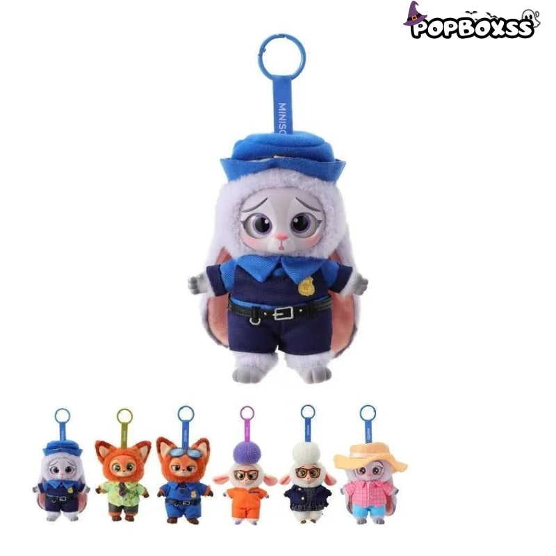Miniso Zootopia Vinyl Plush Pendant Mystery Blind Box - POP BOX