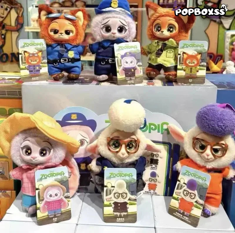 Miniso Zootopia Vinyl Plush Pendant Mystery Blind Box - POP BOX