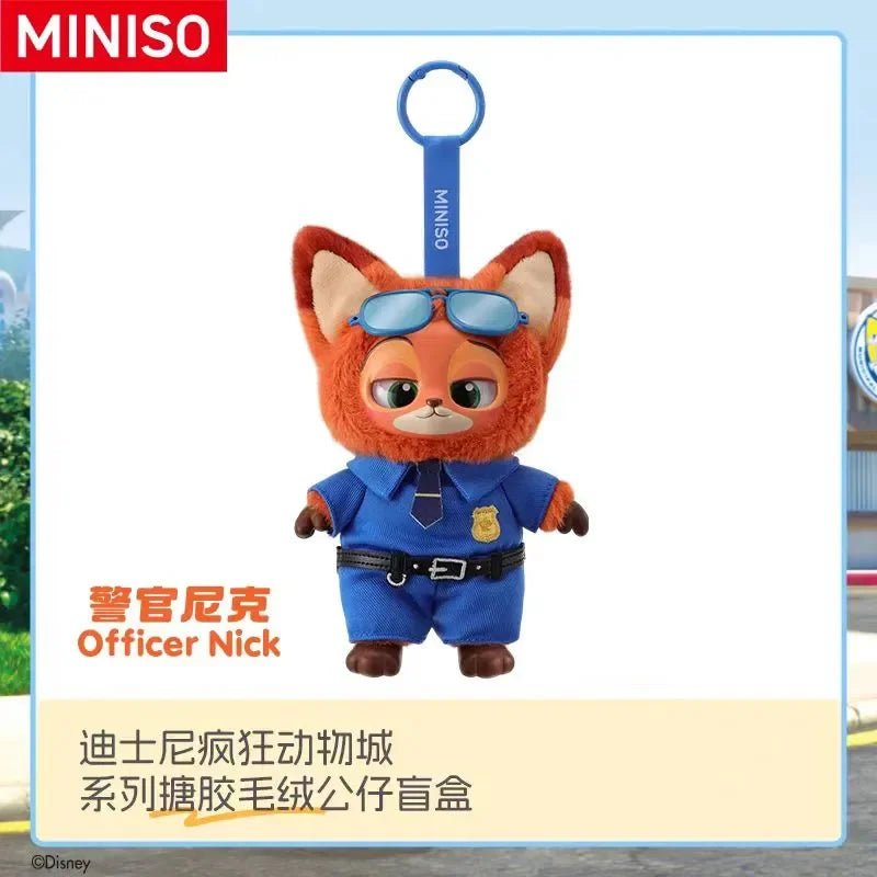 Miniso Zootopia Vinyl Plush Pendant Mystery Blind Box - POP BOX