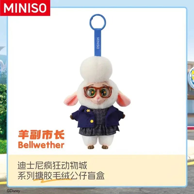 Miniso Zootopia Vinyl Plush Pendant Mystery Blind Box - POP BOX