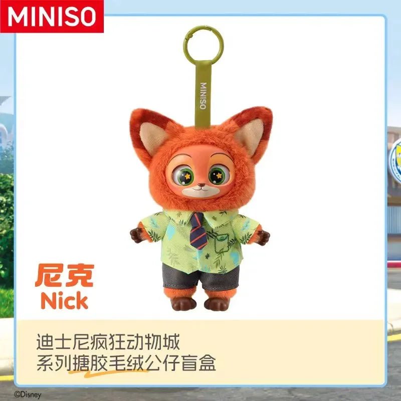 Miniso Zootopia Vinyl Plush Pendant Mystery Blind Box - POP BOX