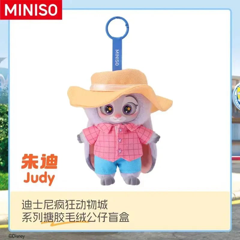 Miniso Zootopia Vinyl Plush Pendant Mystery Blind Box - POP BOX