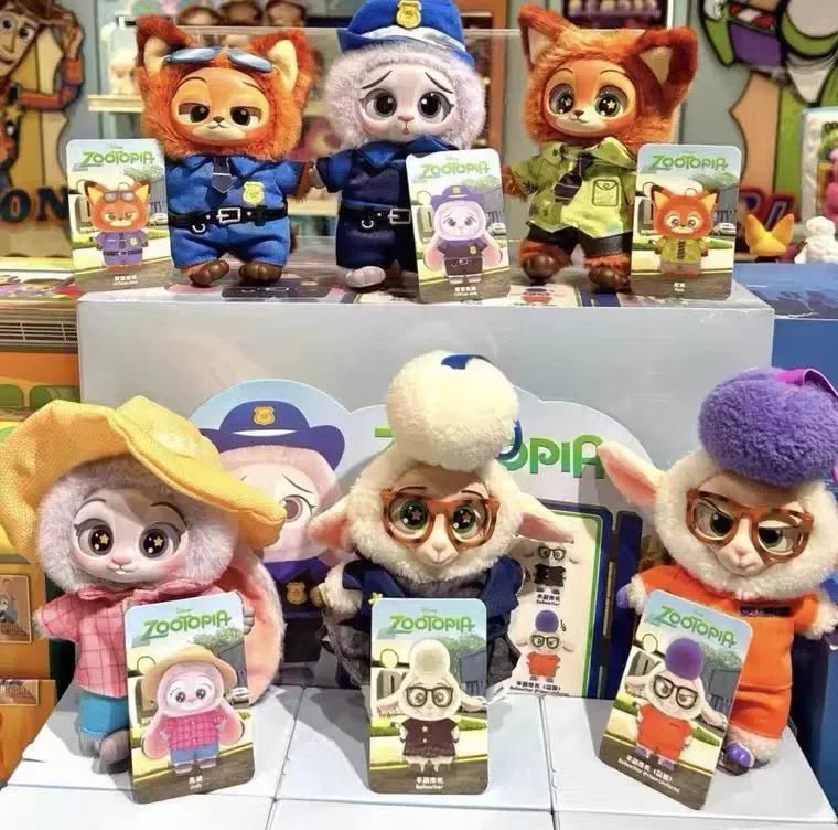 Miniso Zootopia Vinyl Plush Pendant Mystery Blind Box - POP BOX