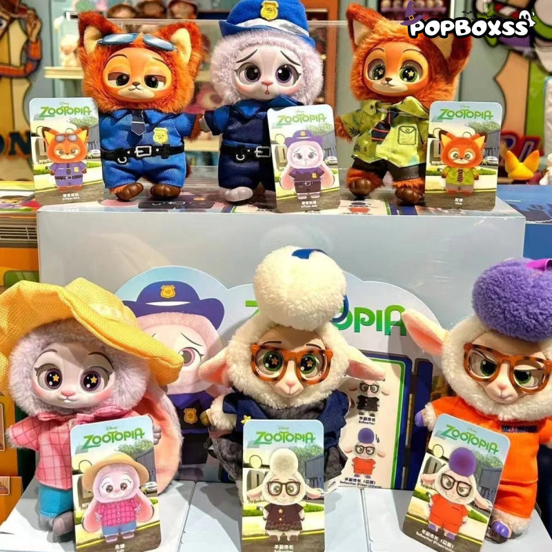 Miniso Zootopia Vinyl Plush Pendant Mystery Blind Box - POP BOX