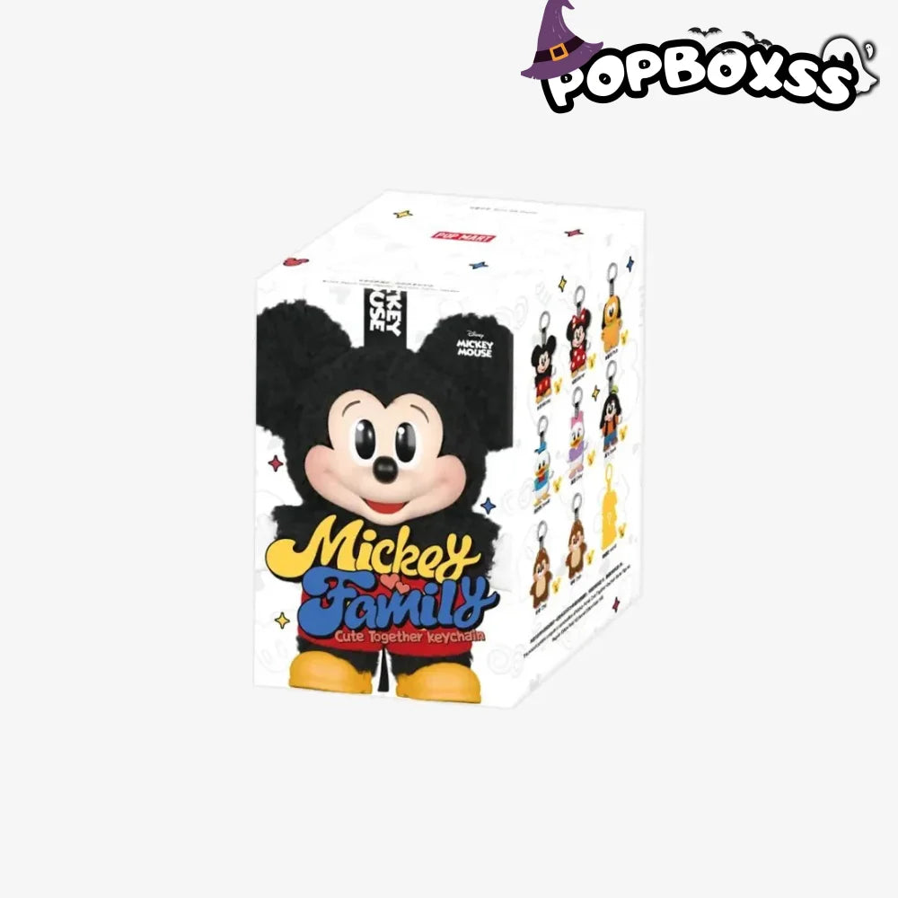 MlCKEY FAMILY Cute Together Keychain Series Plush Blind Box mickey - POP BOX