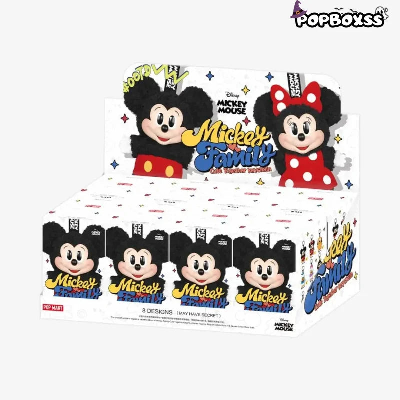 MlCKEY FAMILY Cute Together Keychain Series Plush Blind Box mickey - POP BOX