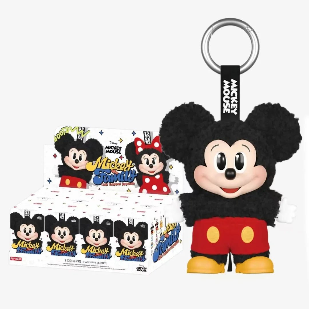 MlCKEY FAMILY Cute Together Keychain Series Plush Blind Box mickey - POP BOX