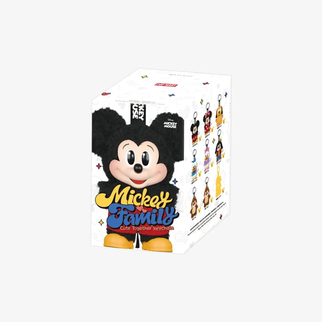 MlCKEY FAMILY Cute Together Keychain Series Plush Blind Box mickey - POP BOX
