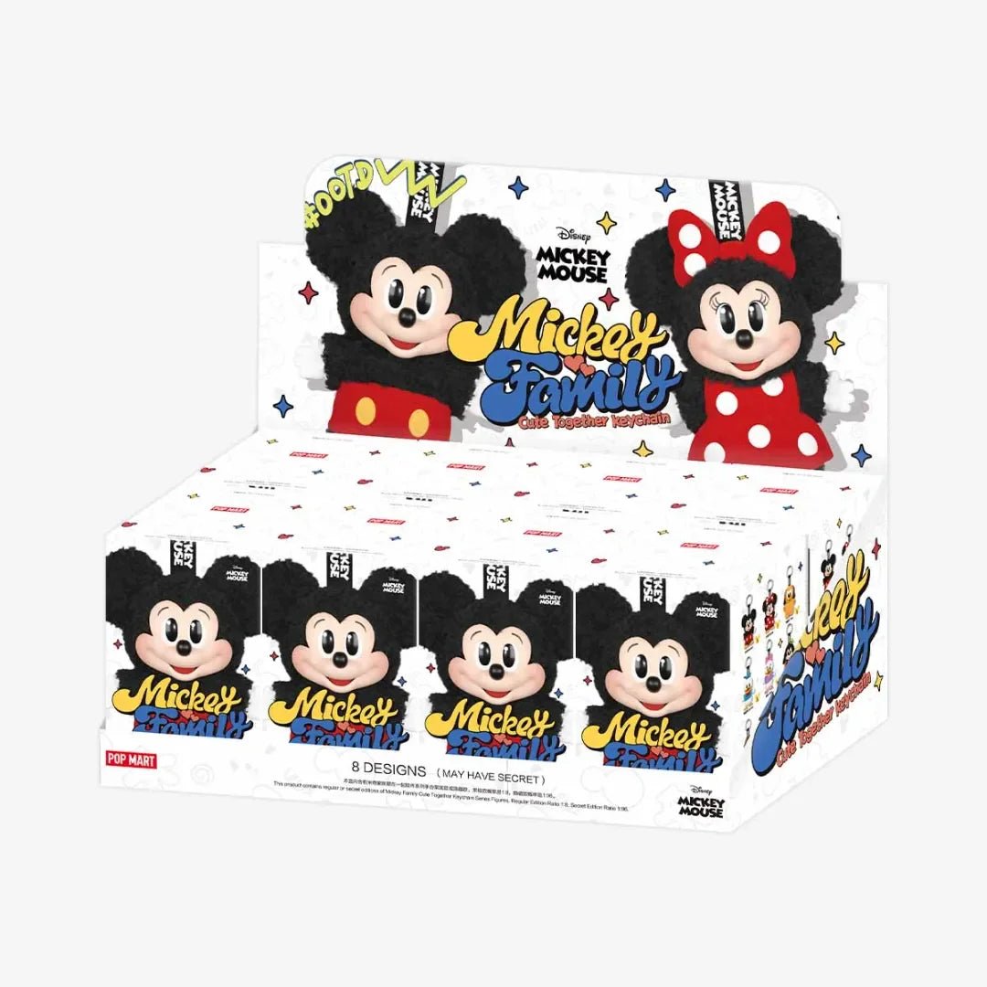 MlCKEY FAMILY Cute Together Keychain Series Plush Blind Box mickey - POP BOX