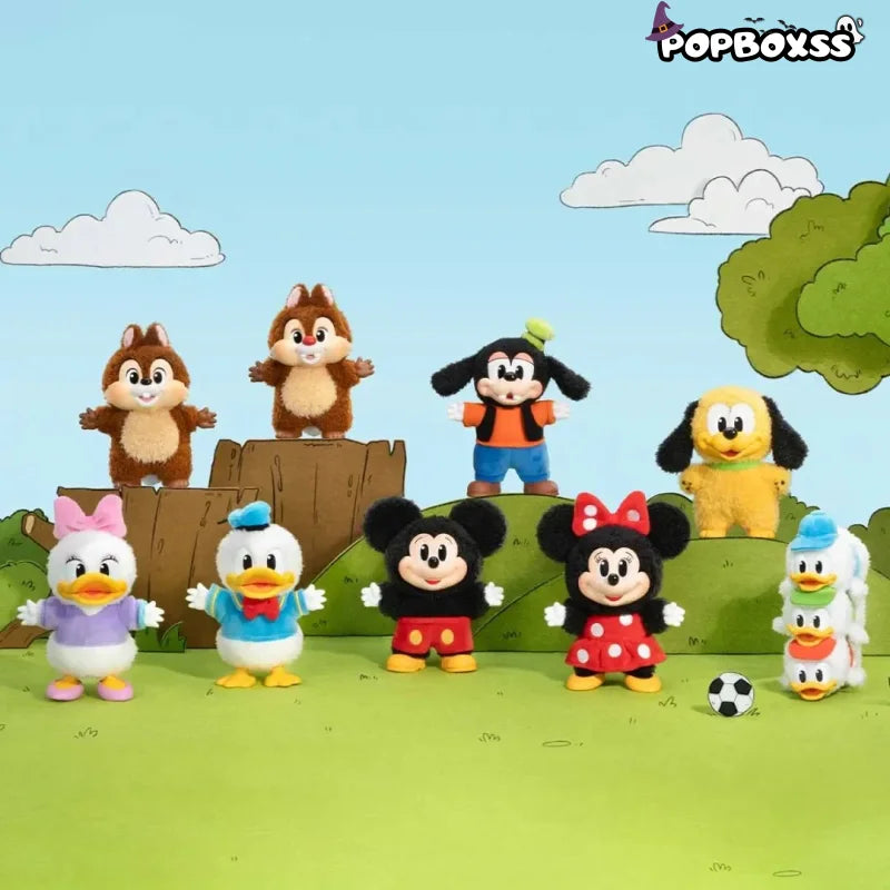 MlCKEY FAMILY Cute Together Keychain Series Plush Blind Box mickey - POP BOX