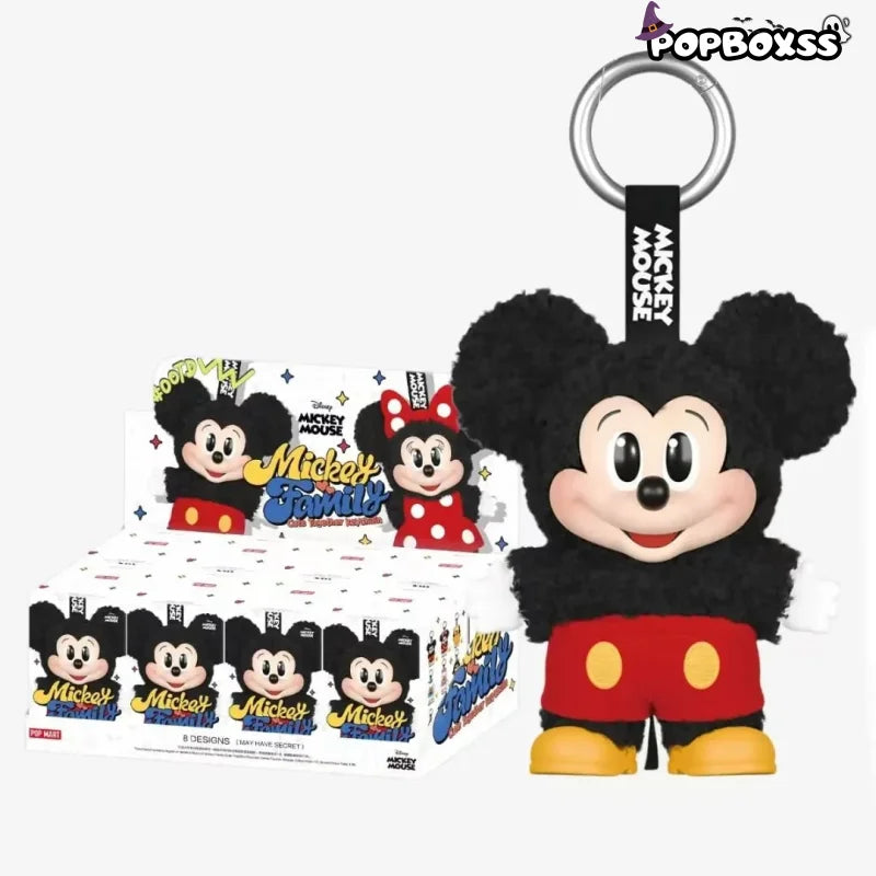 MlCKEY FAMILY Cute Together Keychain Series Plush Blind Box mickey - POP BOX