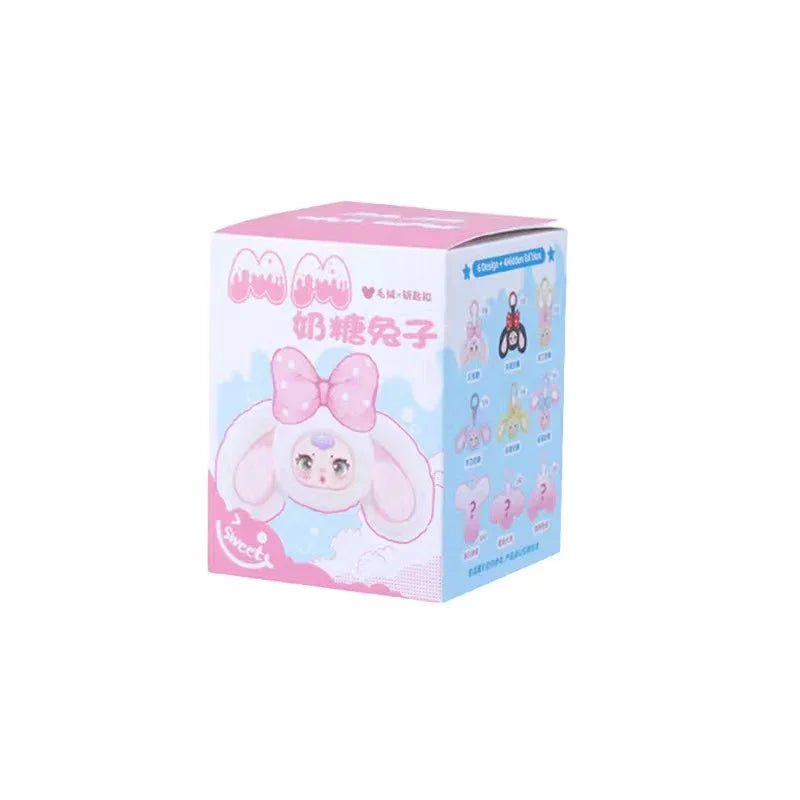 MM Candy Bunny V2 Series Plush Keychain Dolls. Blind Box - POP BOX